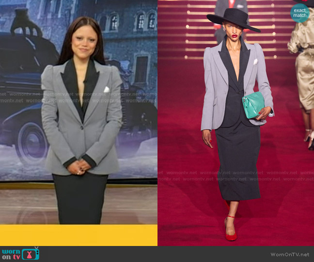 Willy Chavarria Spring 2026 Collection worn by Jenna Ortega on Good Morning America
