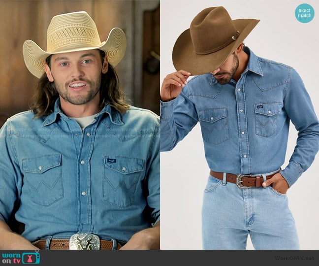 Jesse’s confessional western shirt on The McBee Dynasty