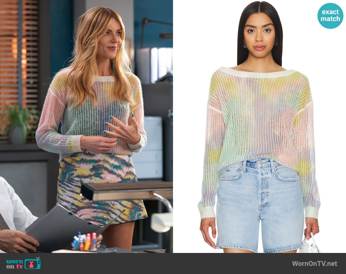 27 Miles Malibu Gwen Sweater worn by Morgan Gillory (Kaitlin Olson) on High Potential