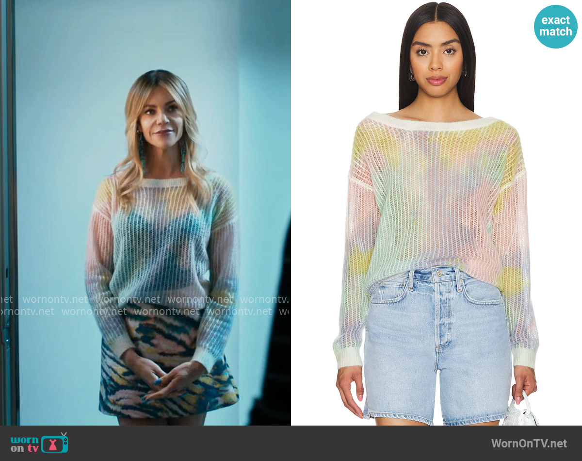 27 Miles Malibu Gwen Sweater worn by Morgan Gillory (Kaitlin Olson) on High Potential