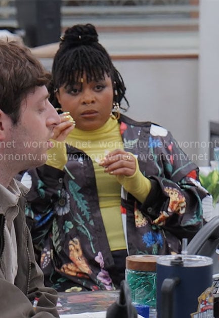 Adelola’s butterfly print jacket on The Paper