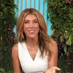 Adrianna Costa’s colorblock dress on Access Hollywood