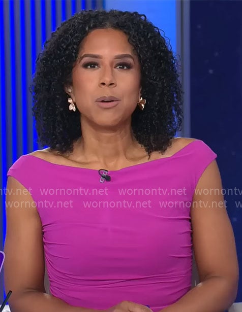 Adriana Diaz's pink dress on CBS Mornings