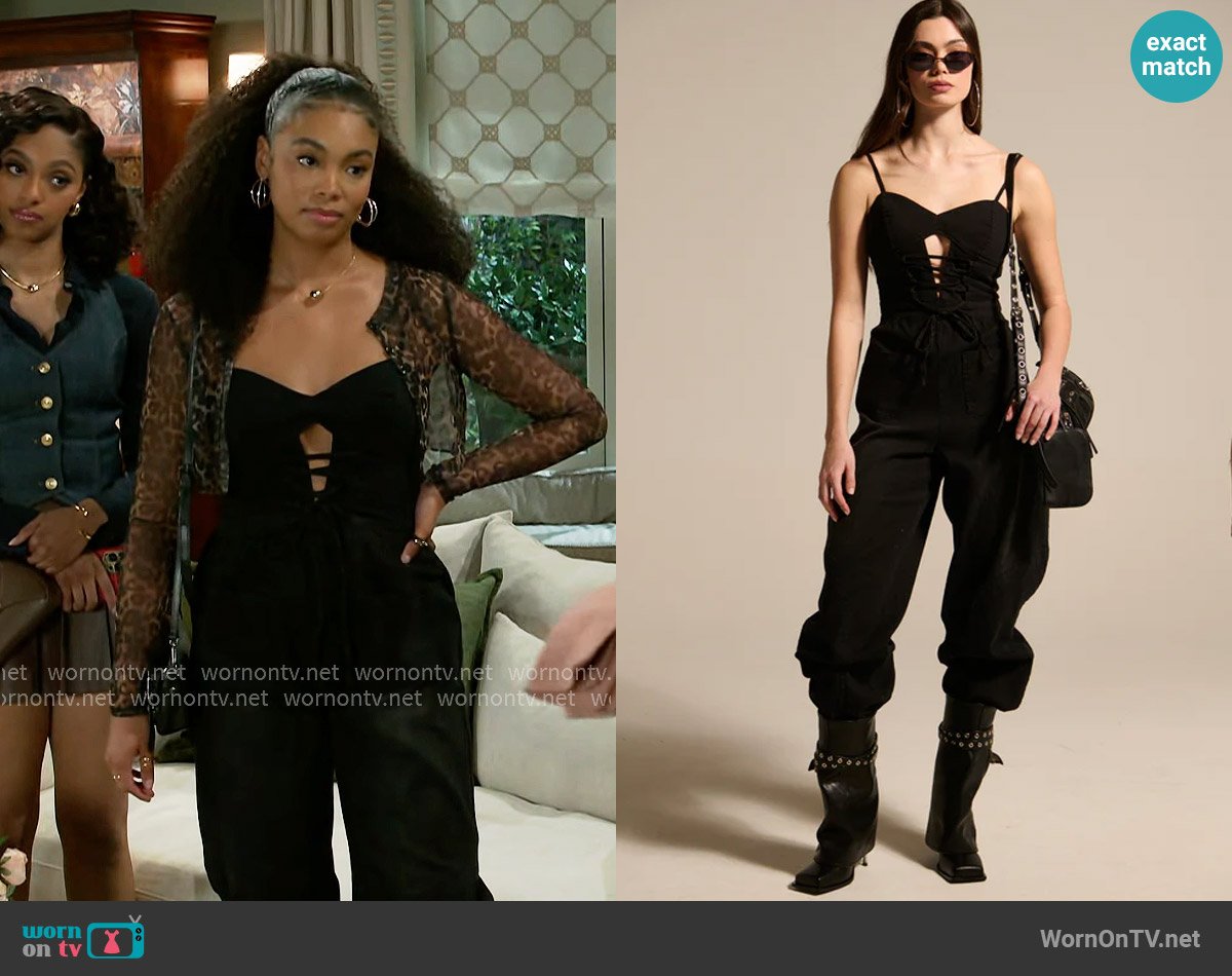 Akira Looks Like It Jumpsuit worn by Chelsea Hamilton (RhonniRose Mantilla) on Beyond the Gates