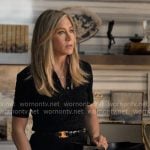 Alex’s black shirtdress on The Morning Show