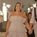 Alli’s white tulle mini dress on The McBee Dynasty Real American Cowboys