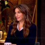Alyssa’s layered sweater on The View