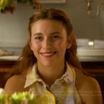 Amanda’s floral print romper on The Runarounds