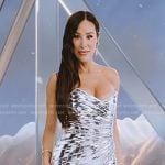 Angie’s cut scene dress on The Real Housewives of Salt Lake City