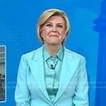 Anne’s blue shirt and suit on Today