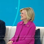 Anne’s pink dress and cropped jacket on Today