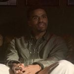 Ozzie’s green striped jacket on Reasonable Doubt