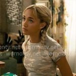 Ava’s camo tee on High Potential