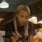 Ava’s Smashing Pumpkins t-shirt on High Potential