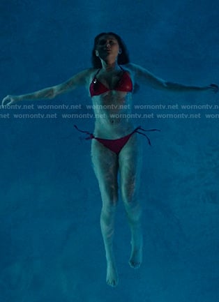 Belly's red bikini on The Summer I Turned Pretty