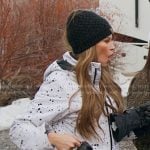 Britani’s white dotted ski jacket on The Real Housewives of Salt Lake City