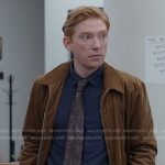 Ned’s brown corduroy jacket on The Paper