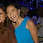 Vicky’s blue one-shoulder dress on Today