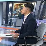 Brian Cheung’s white sneakers on Today