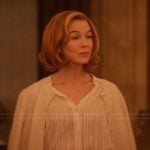 Camila White’s ruffle blouse on Only Murders in the Building