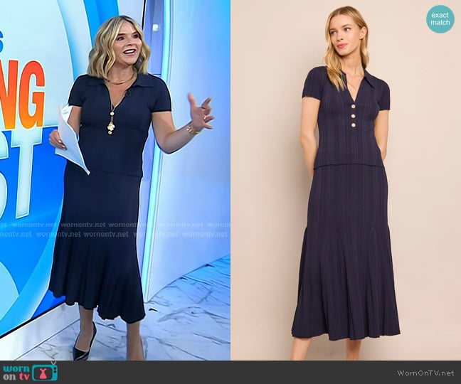 Cara Cara Ivanna Top and Dara Skirt worn by Jenna Bush Hager on Today