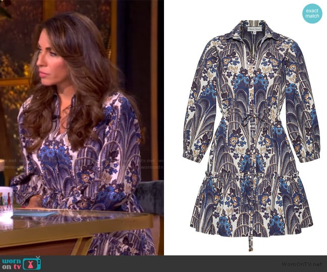 Cara Cara Robin Dress worn by Alyssa Farah Griffin on The View
