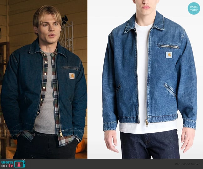 Carhartt WIP OG Detroit jacket worn by Cole Walter (Noah LaLonde) on My Life with the Walter Boys