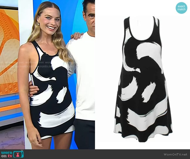 Celine Mini Dress - 2014 Spring Summer Collection worn by Margot Robbie on Today