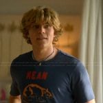 Charlie’s blue mean machine tee on The Runarounds
