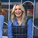 Chassie’s plaid overalls on Today