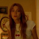 Ruthie’s cherry print tee on The Runarounds