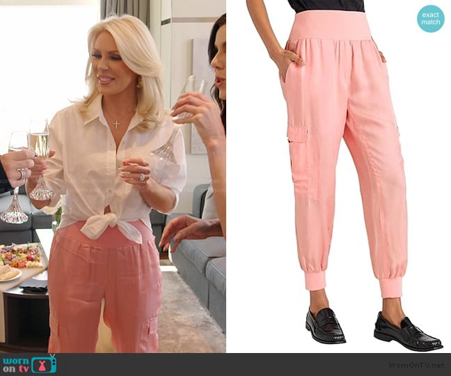 Cinq a Sept Giles Pants worn by Gretchen Rossi on The Real Housewives of Orange County