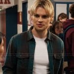 Cole’s plaid shirt on My Life with the Walter Boys