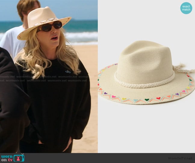 Corazon Playero Tree of Love Hat worn by Shannon Beador on The Real Housewives of Orange County