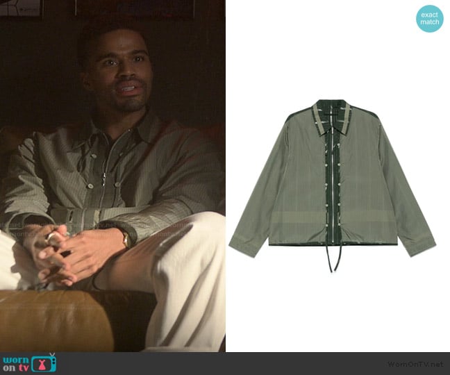 Craig Green Layered shell jacket worn by Ozzie Edwards (Kyle Bary) on Reasonable Doubt