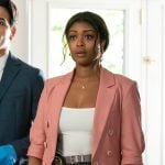 Daphne’s pink blazer on High Potential