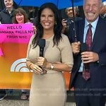 Darlene’s brown cap toe slingback pumps on Today