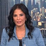 Darlene’s blue jacket on Today