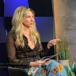 Debbie Gibson’s patch jeans on Access Hollywood