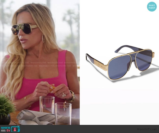 Dior A3U Sunglasses worn by Jennifer Pedranti on The Real Housewives of Orange County