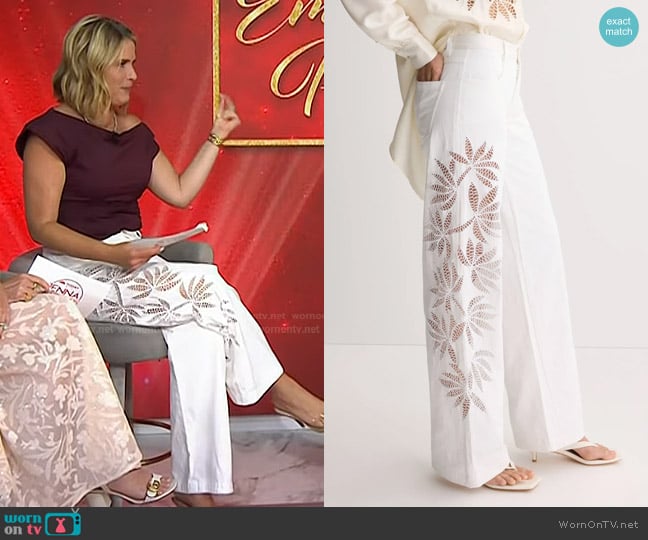 Diotima Stulla Jeans worn by Jenna Bush Hager on Today