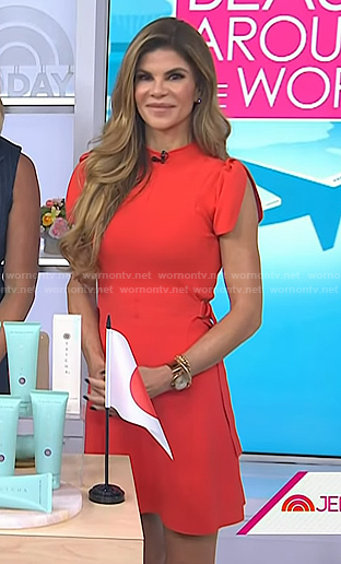 Dr. Dendy Engelman’s red mini dress on Today