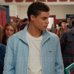 Dylan’s blue striped jacket on My Life with the Walter Boys