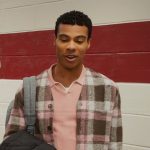 Skylar’s plaid cardigan on My Life with the Walter Boys