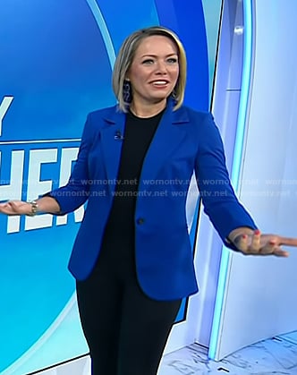 Dylan’s blue blazer on Today