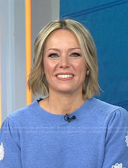 Dylan's pearl earrings on Today