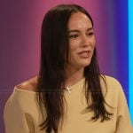 Emily’s yellow dress on E! News
