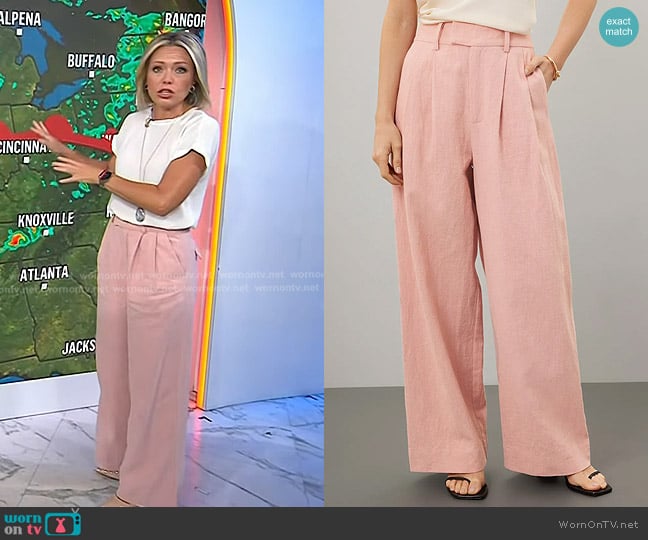 En Saison Macey Pants worn by Dylan Dreyer on Today