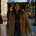 Erin’s teddy coat on My Life with the Walter Boys