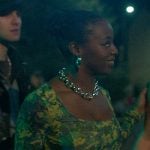 Gemma’s green and yellow print dress on The Summer I Turned Pretty